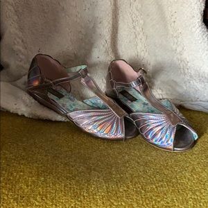 Iridescent Mermaid sandals